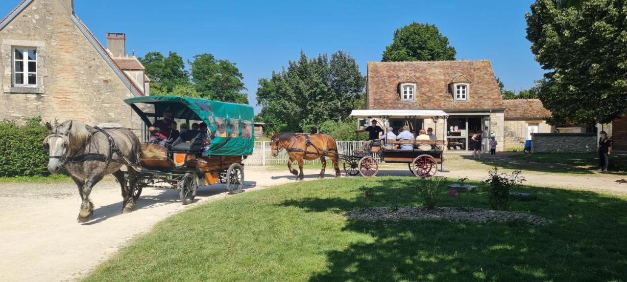 Le Village De Cottages - Le Pole Du Cheval Et De L'Ane Lignières Buitenkant foto